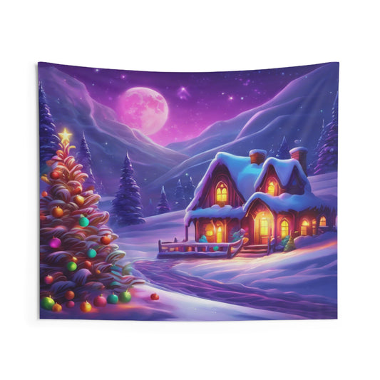 Christmas Indoor Wall Tapestry