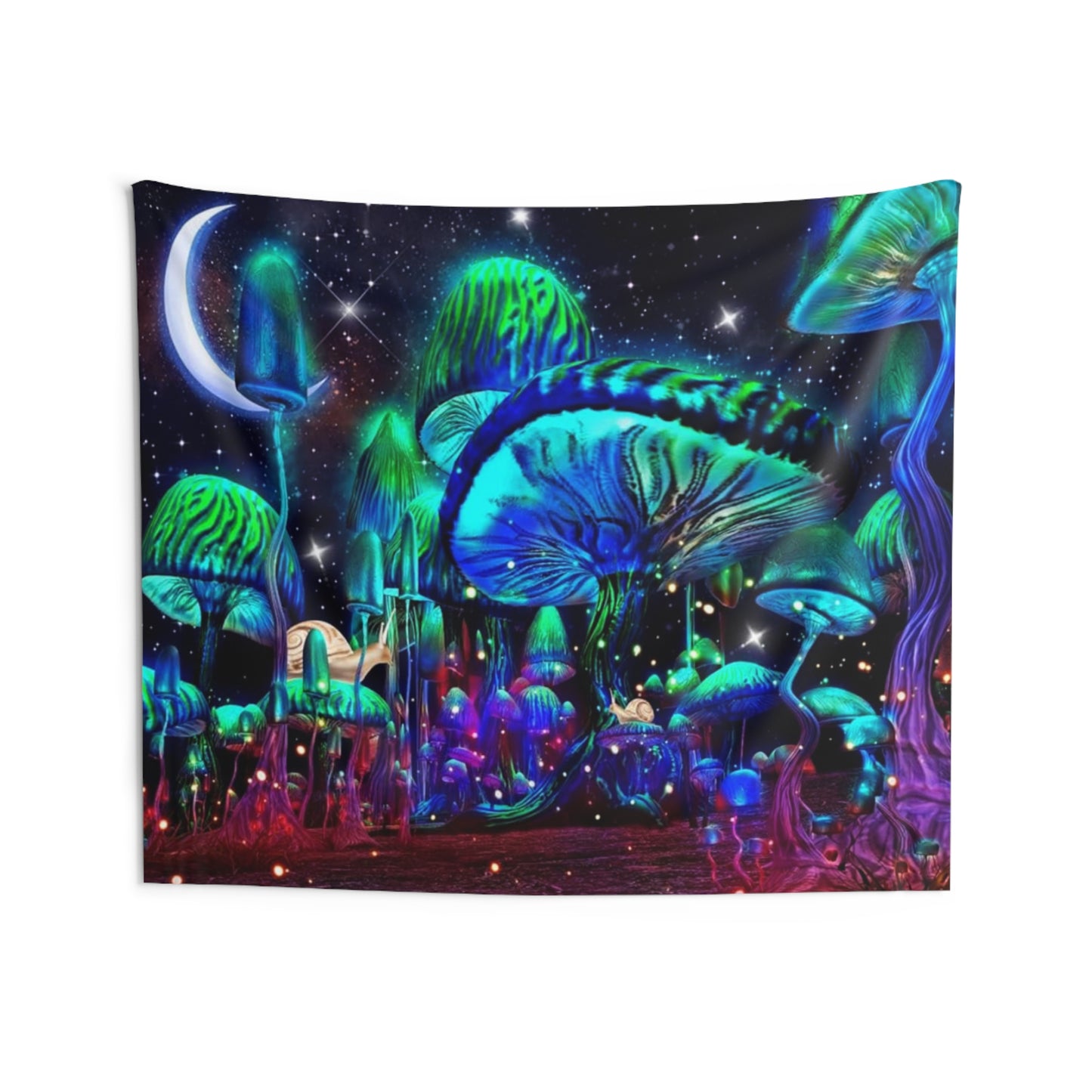 Psychedelic Mushroom Wall Tapestry - Dreamy Indoor Decor