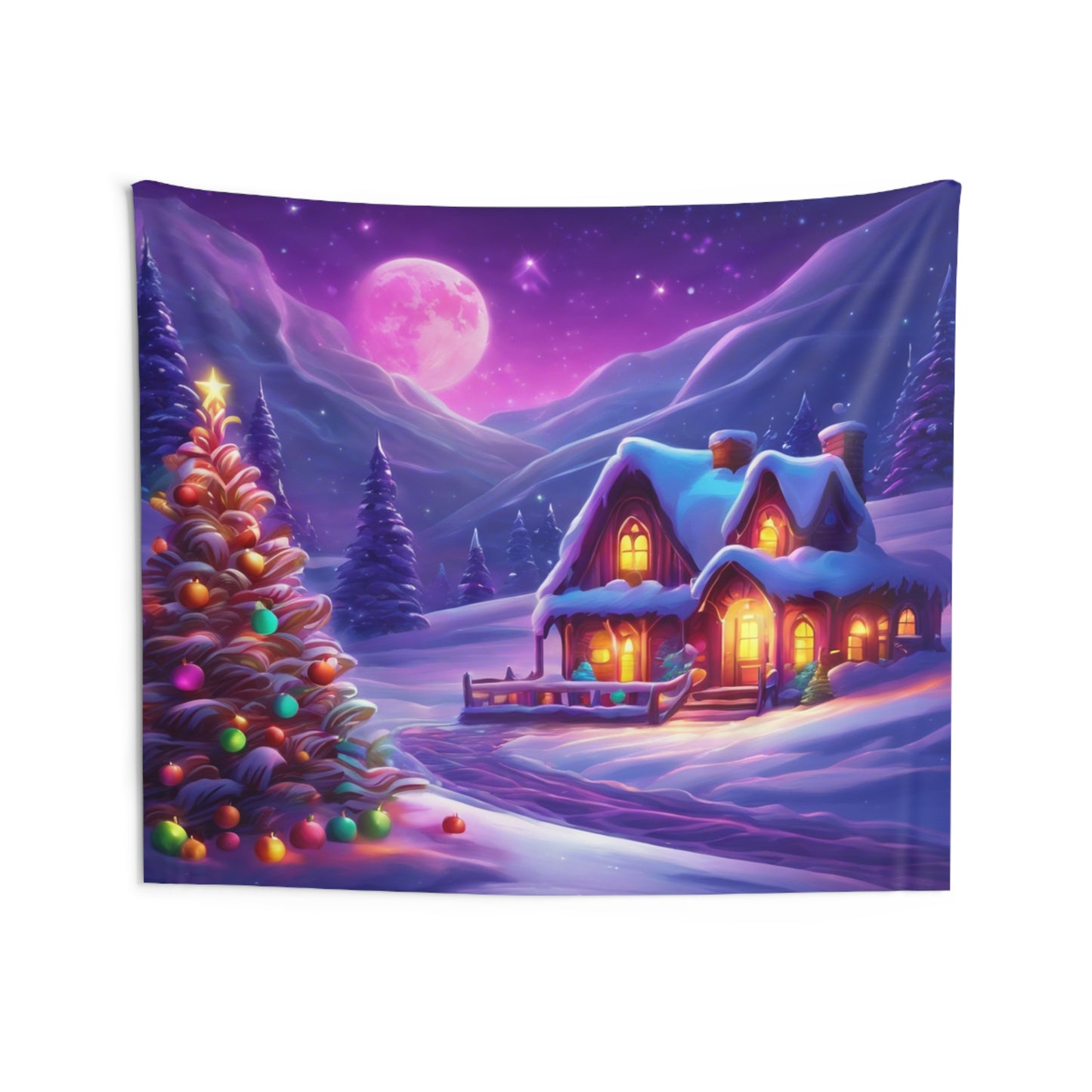 Christmas Indoor Wall Tapestry