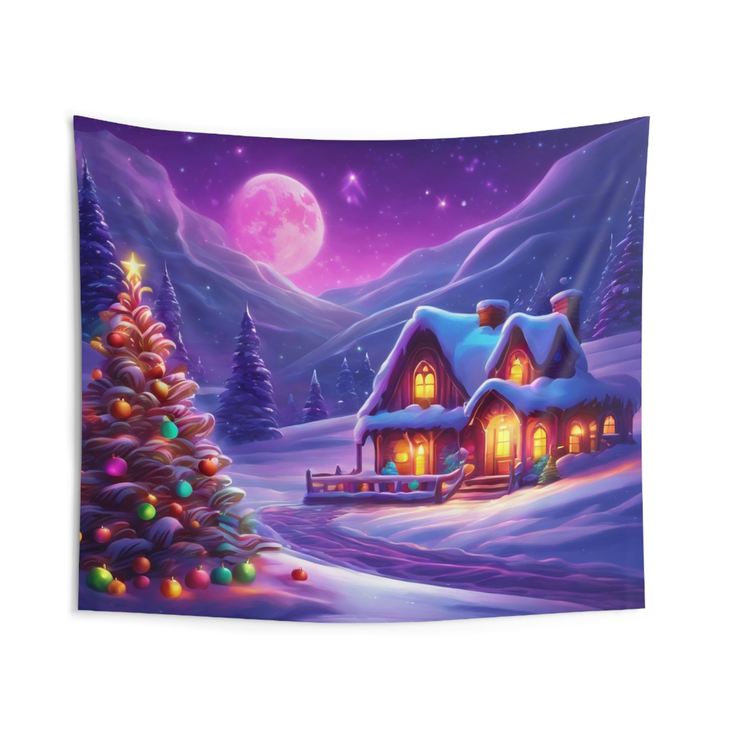 Christmas Indoor Wall Tapestry
