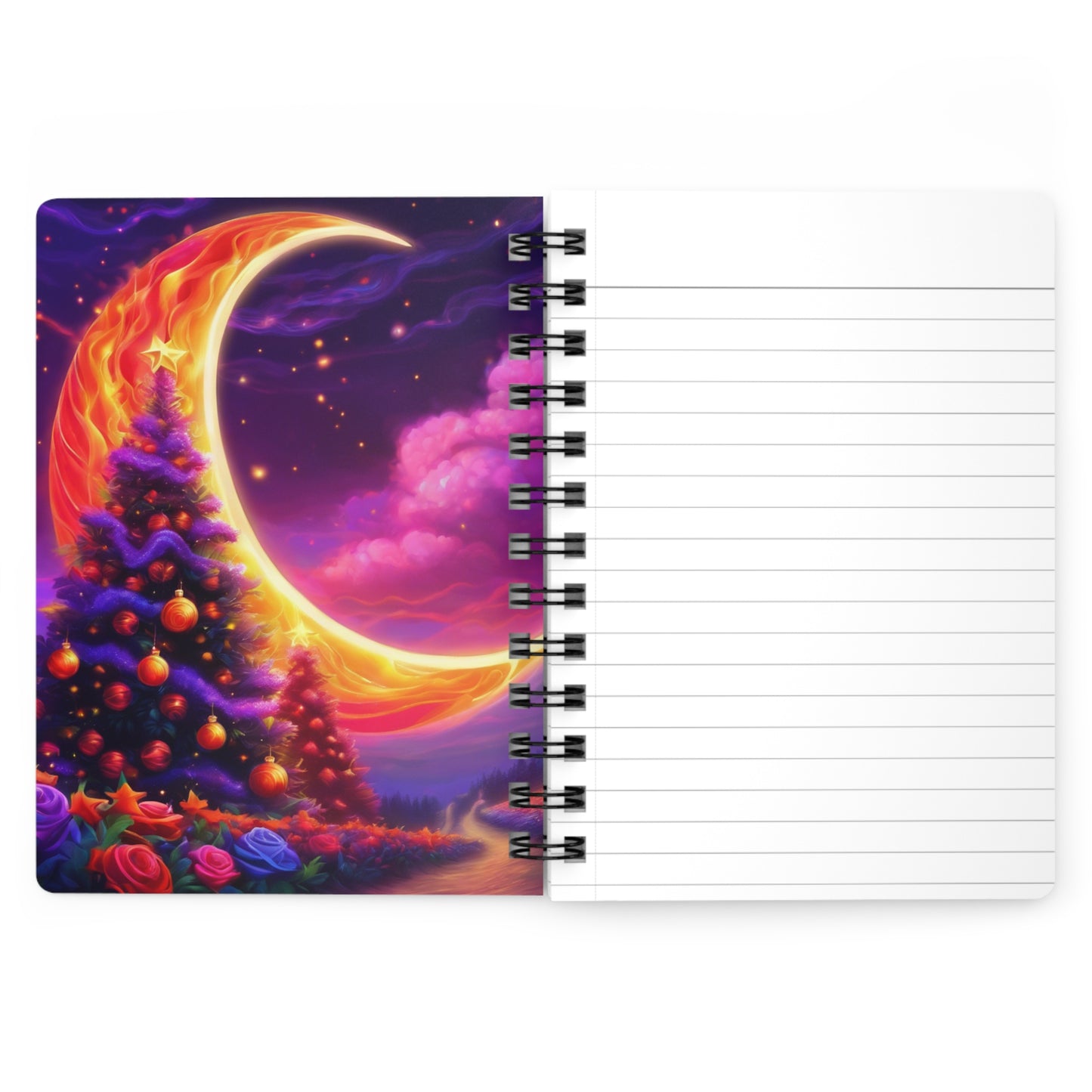 Christmas Spiral Bound Journal