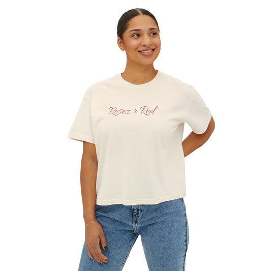 Women's Flowy Cropped Tee