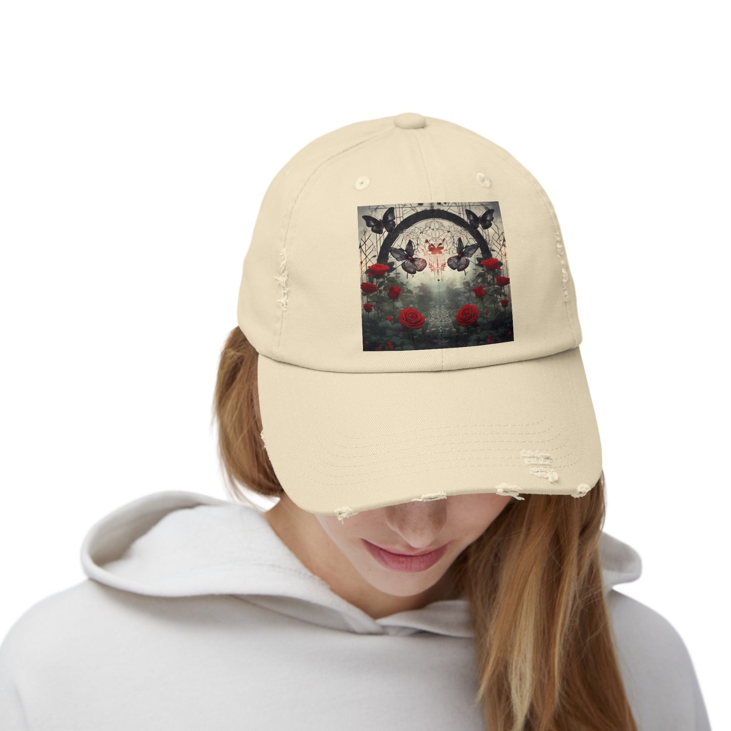 Unisex Distressed Cap