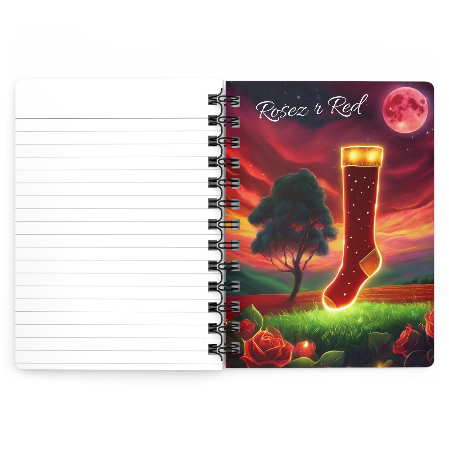 Christmas Spiral Bound Journal