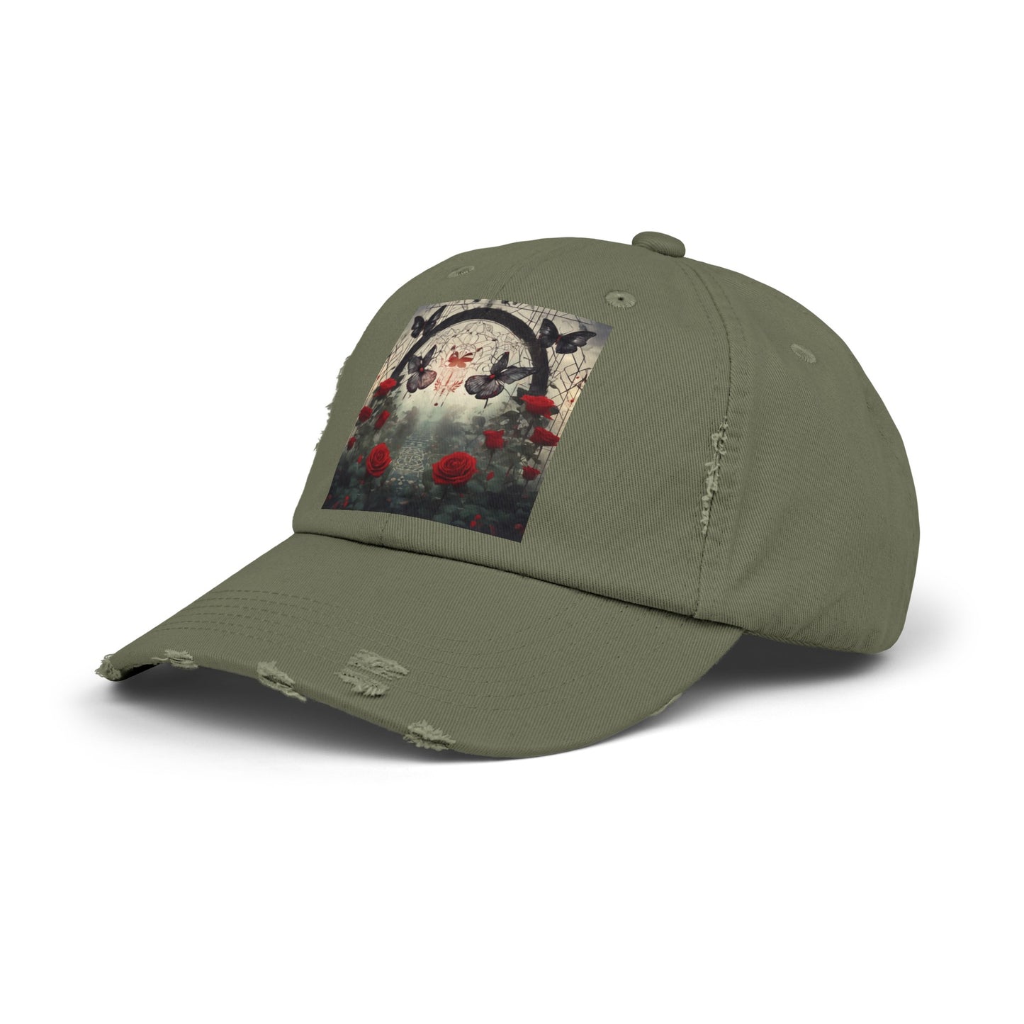 Unisex Distressed Cap
