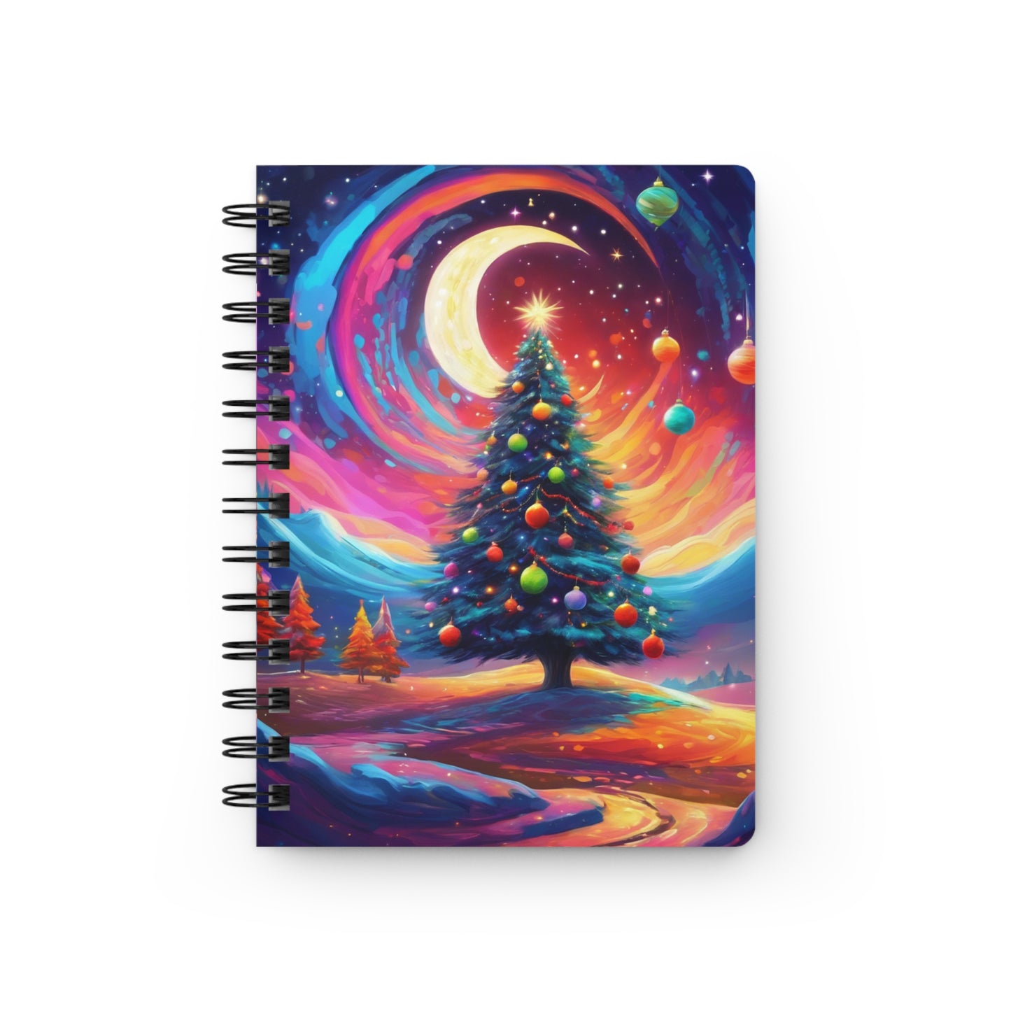 Christmas Spiral Bound Journal