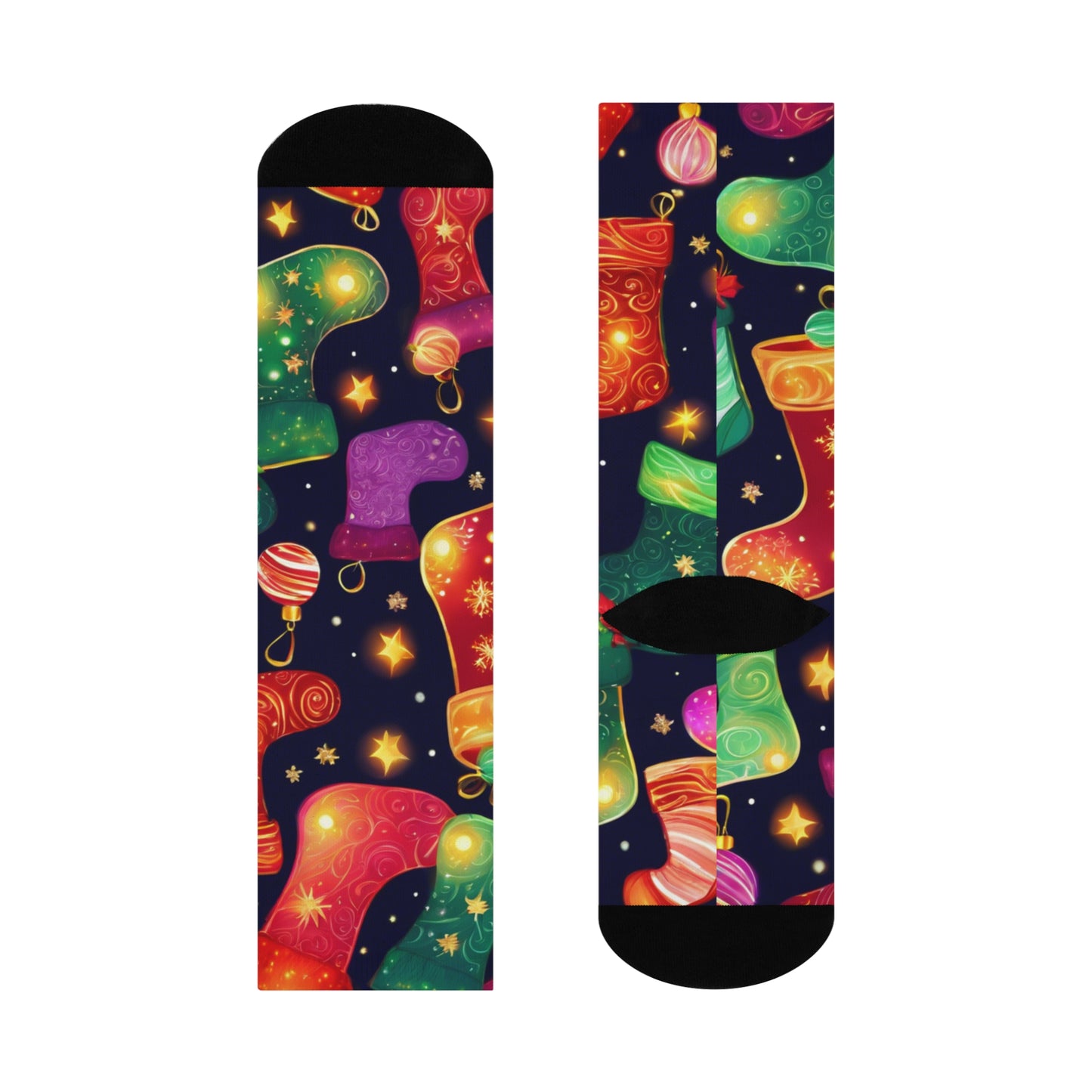 Christmas Cushioned Crew Socks