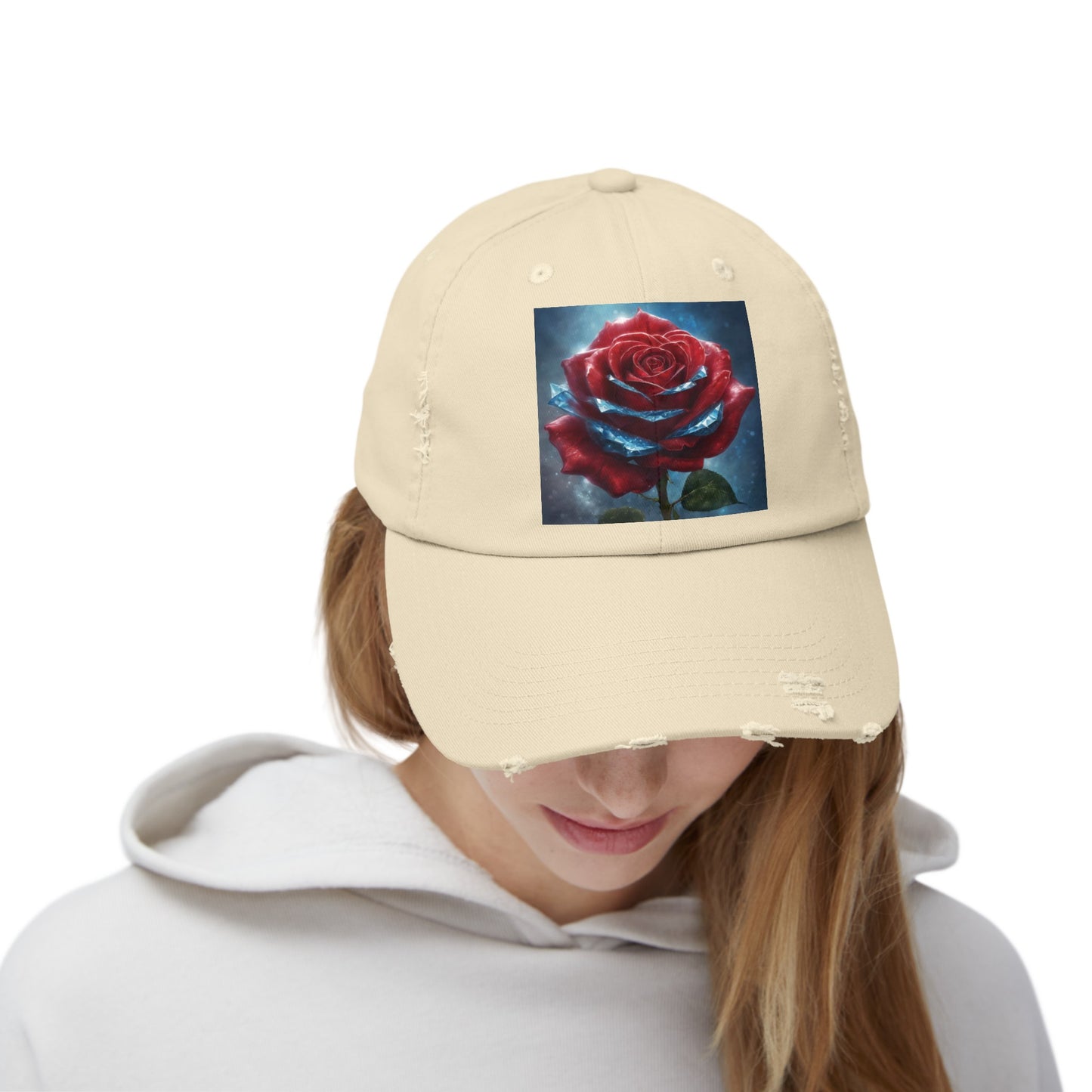 Unisex Distressed Cap