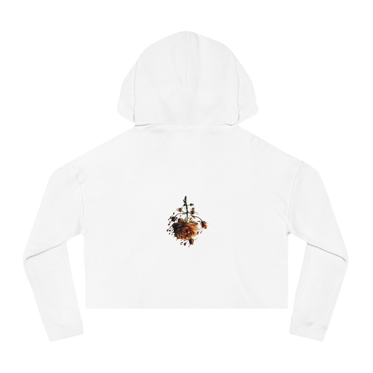 Cropped Hoodie Rosez r Red