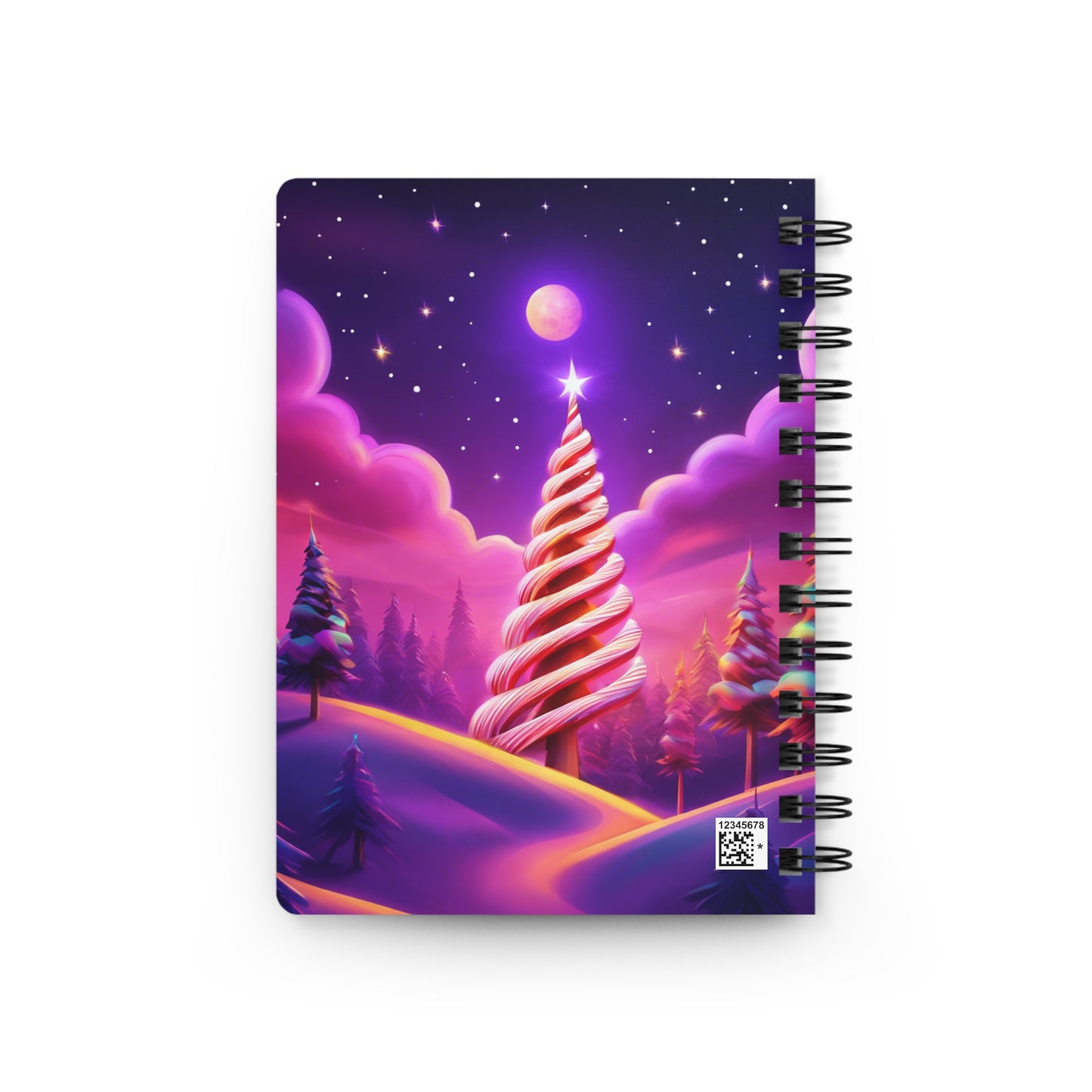Christmas Spiral Bound Journal