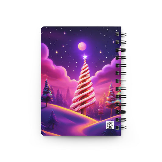 Christmas Spiral Bound Journal