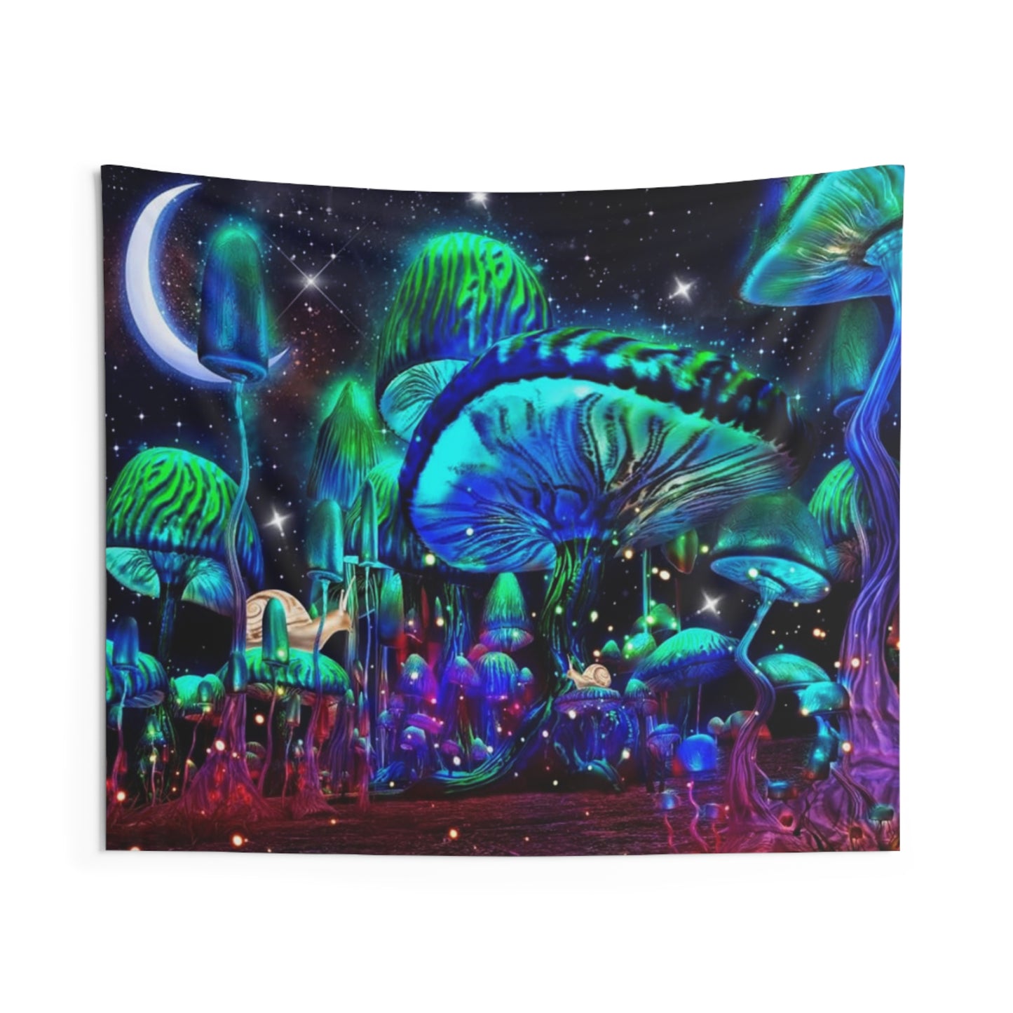 Psychedelic Mushroom Wall Tapestry - Dreamy Indoor Decor