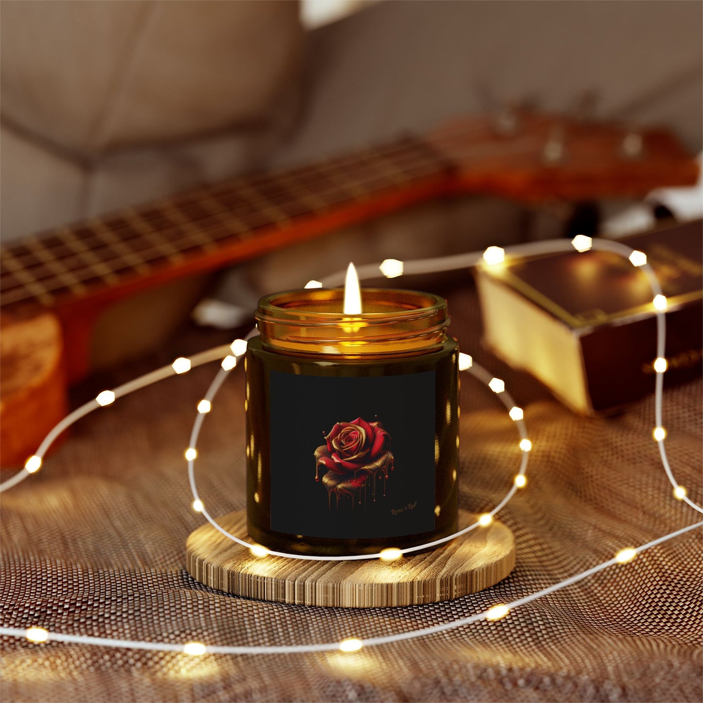 Scented Candles, Coconut Apricot Wax (4oz, 9oz)