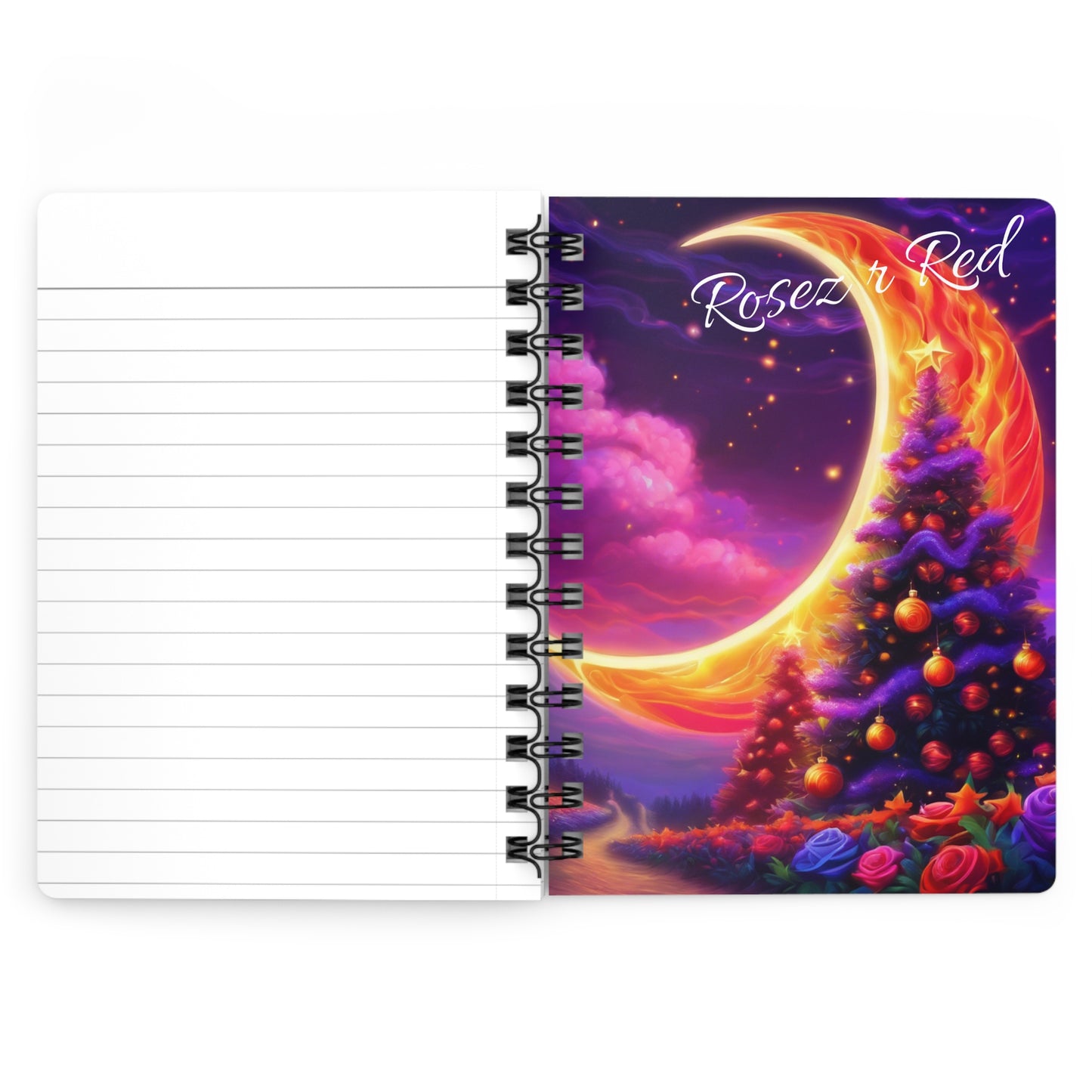Christmas Spiral Bound Journal
