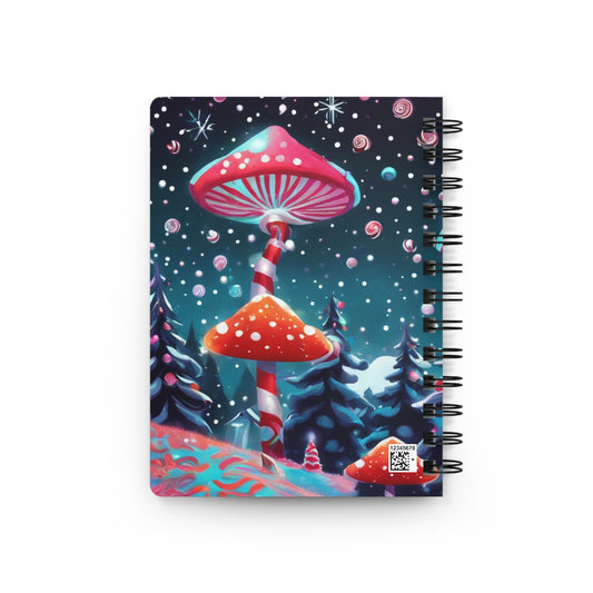 Christmas Spiral Bound Journal