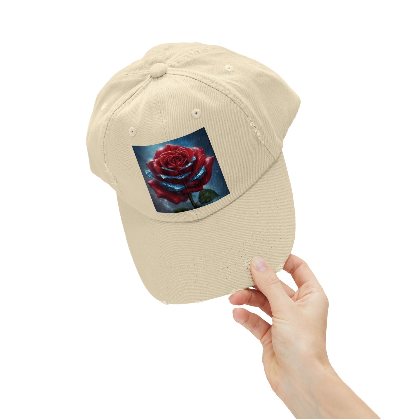 Unisex Distressed Cap