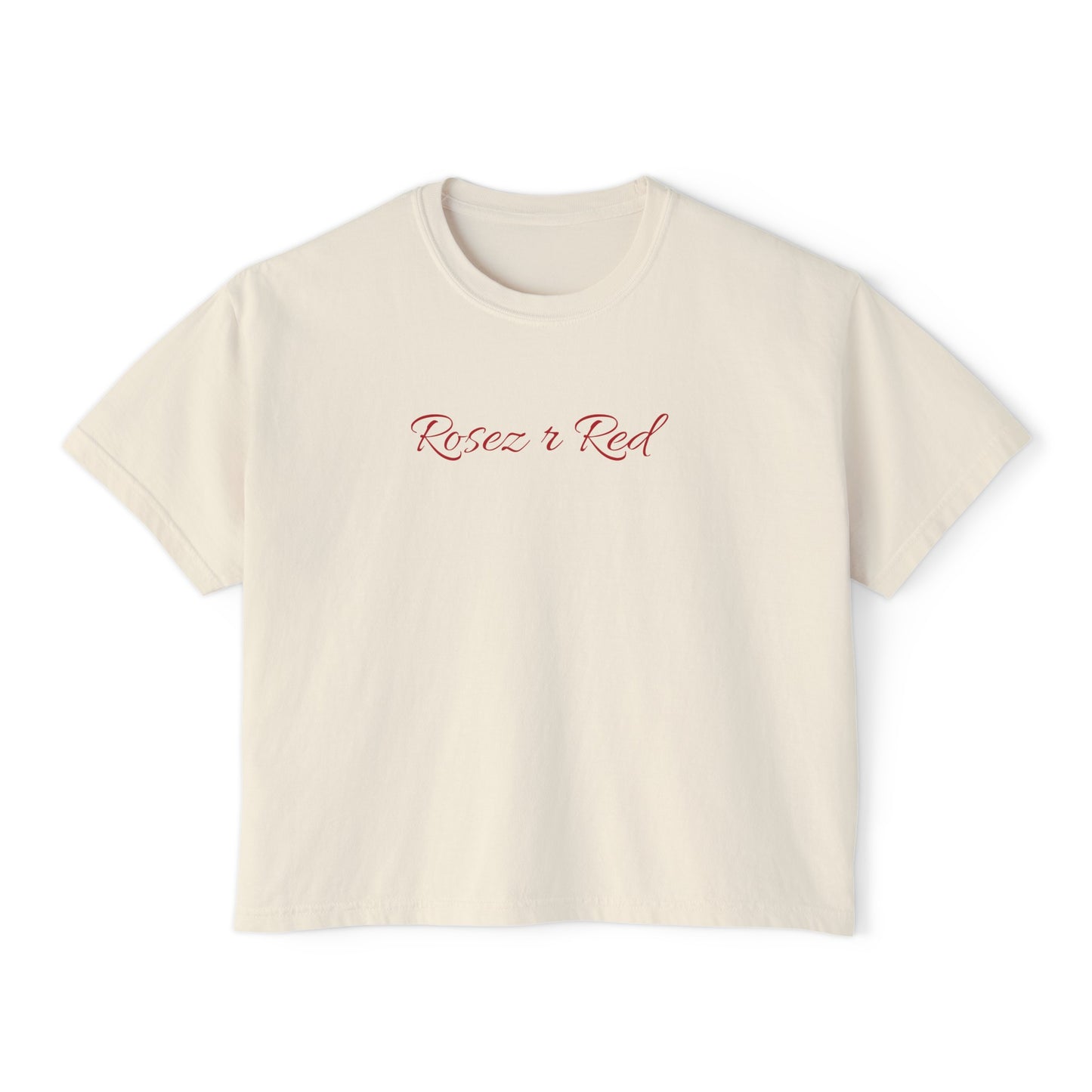 Women's Flowy Cropped Tee