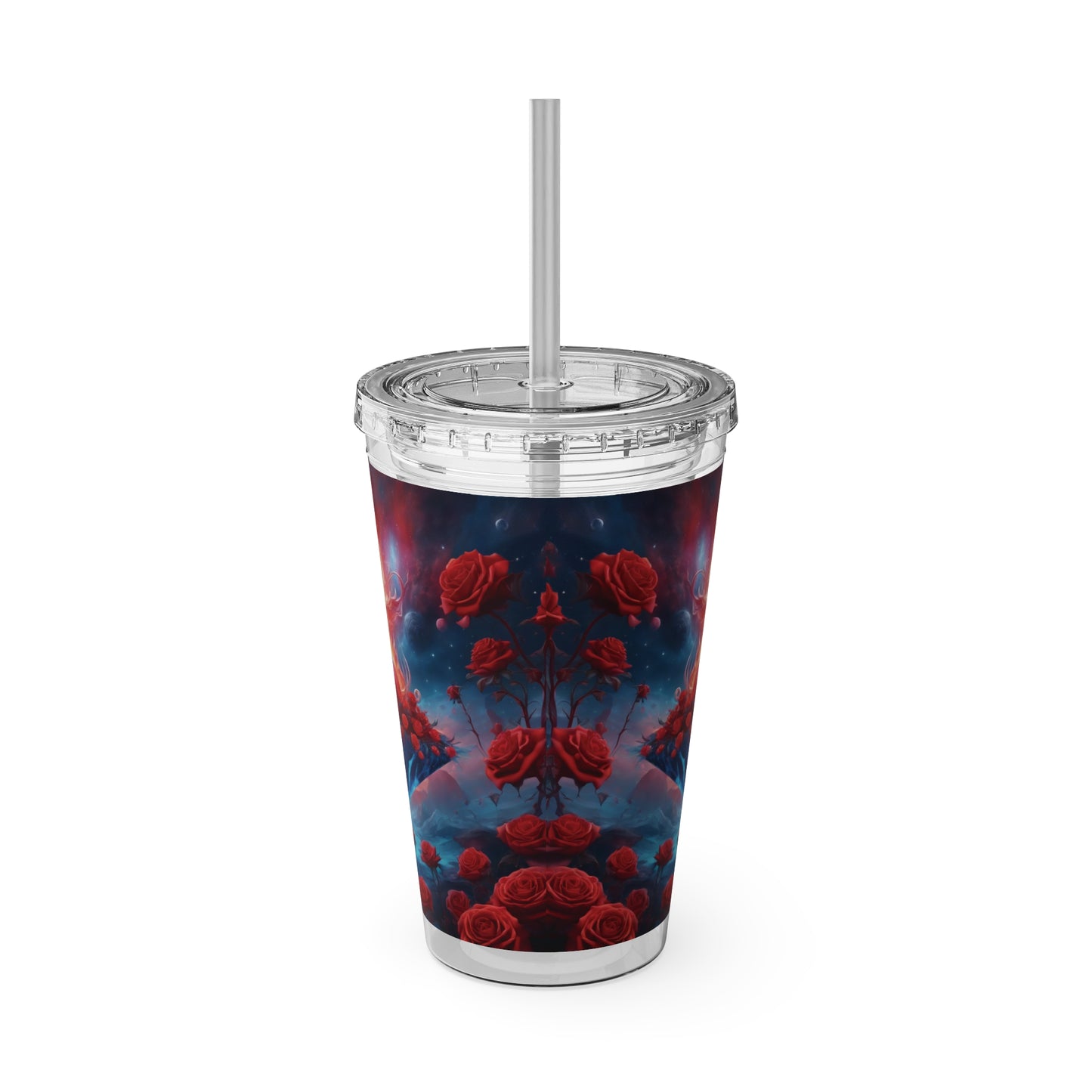 Sunsplash Tumbler with Straw, 16oz