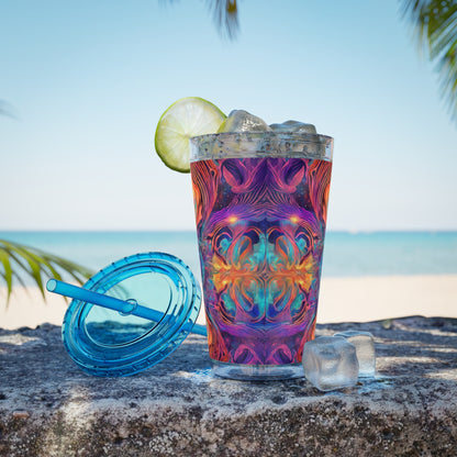 Sunsplash Tumbler with Straw, 16oz