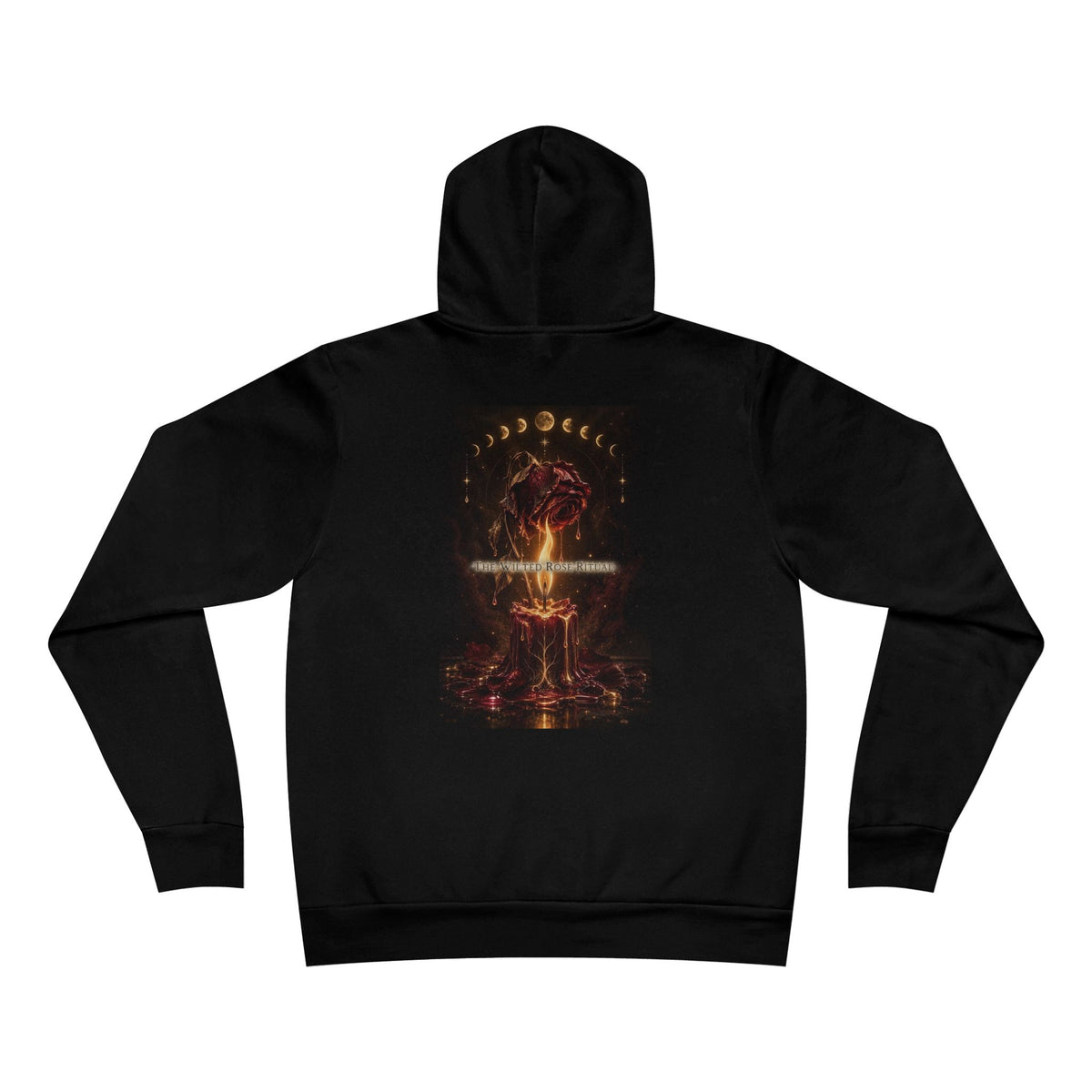 Wilted Rose Ritual Sponge Fleece Pullover Hoodie