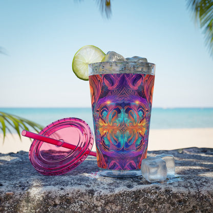 Sunsplash Tumbler with Straw, 16oz