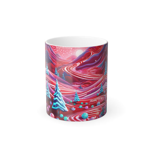 Christmas Candy Cane Mug