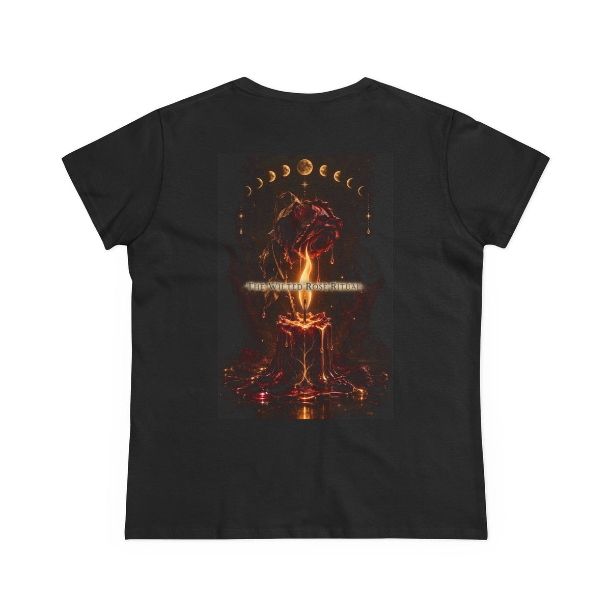 The Wilted Rose Ritual Tee Women's Midweight Cotton Tee