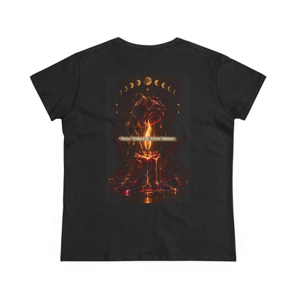 The Wilted Rose Ritual Tee Women's Midweight Cotton Tee