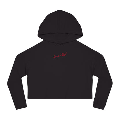 Cropped Hoodie Rosez r Red
