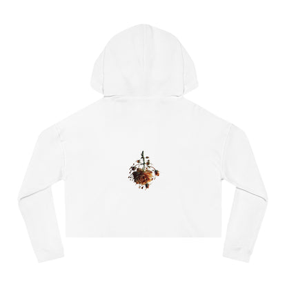 Cropped Hoodie Rosez r Red