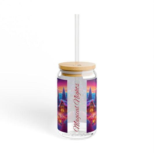 Christmas Magical Nights Sipper Glass, 16oz