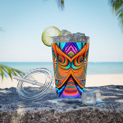 Sunsplash Tumbler with Straw, 16oz