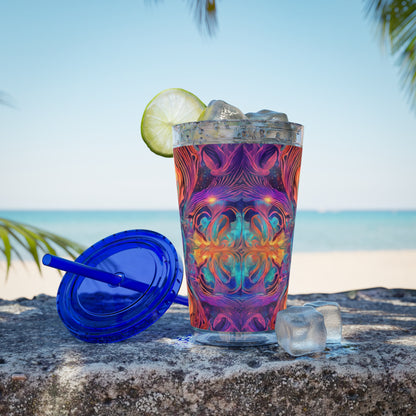 Sunsplash Tumbler with Straw, 16oz