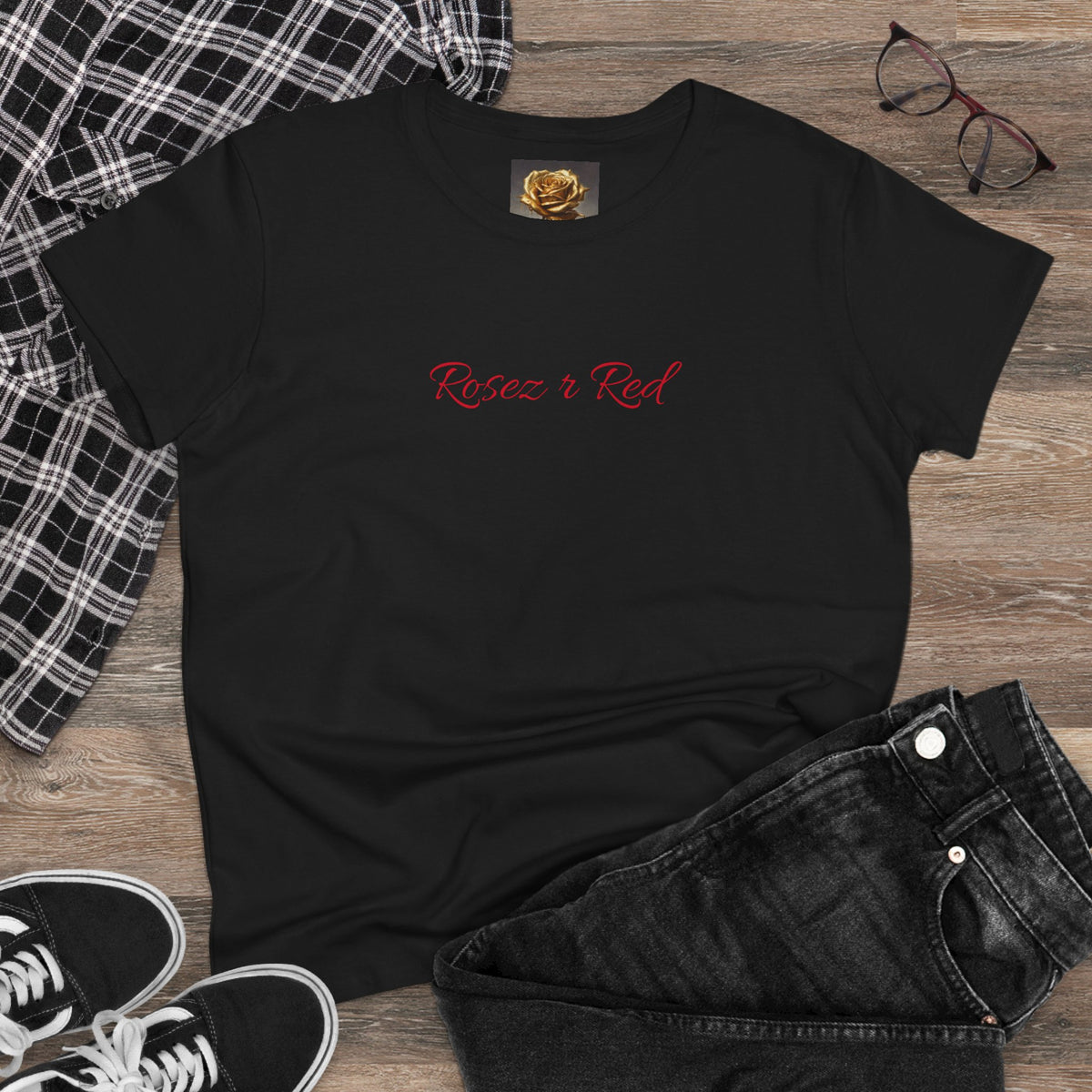 The Wilted Rose Ritual Tee Women's Midweight Cotton Tee