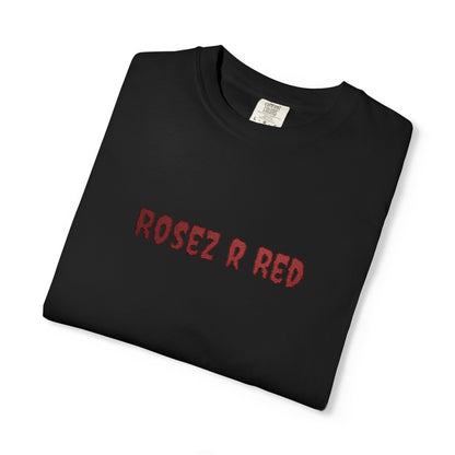 Rosez R Red Embroidered Tee