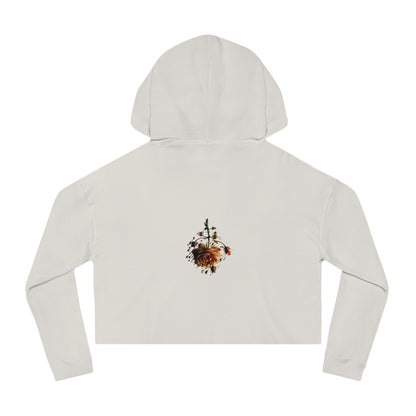 Cropped Hoodie Rosez r Red