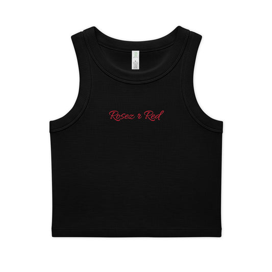 Women's Organic Rib Crop Tank