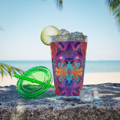 Sunsplash Tumbler with Straw, 16oz