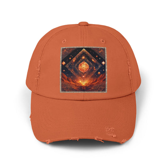 Unisex Distressed Cap