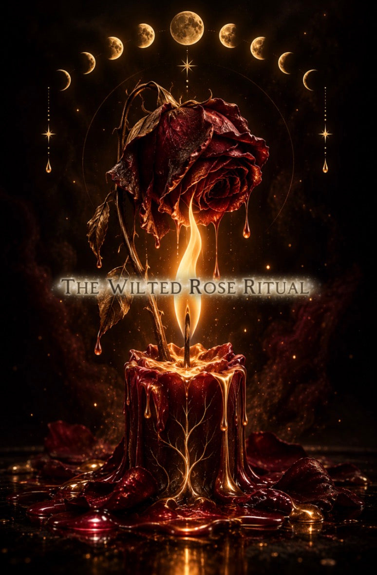 The Wilted Rose Ritual | a candle subscription🕯️