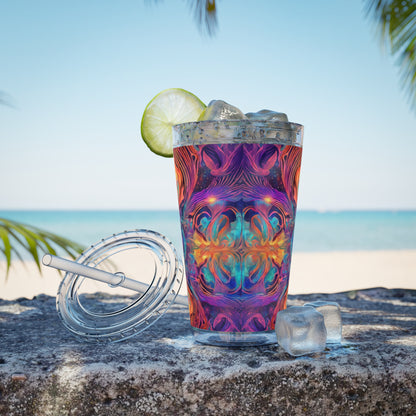 Sunsplash Tumbler with Straw, 16oz