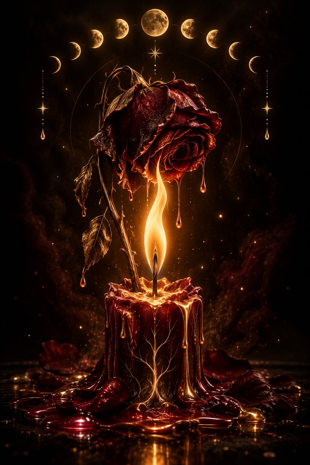 The Wilted Rose Ritual | a candle subscription🕯️